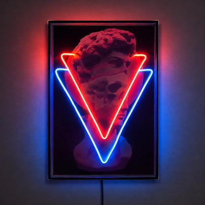 Vaporwave Triangle Neon Sign LED Neon Sign main product image