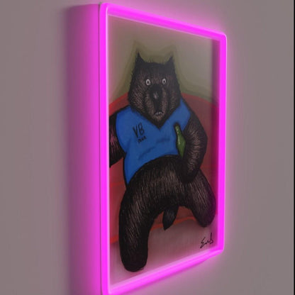 Vb Wombat Rgb Led Neon Sign - Shineneon