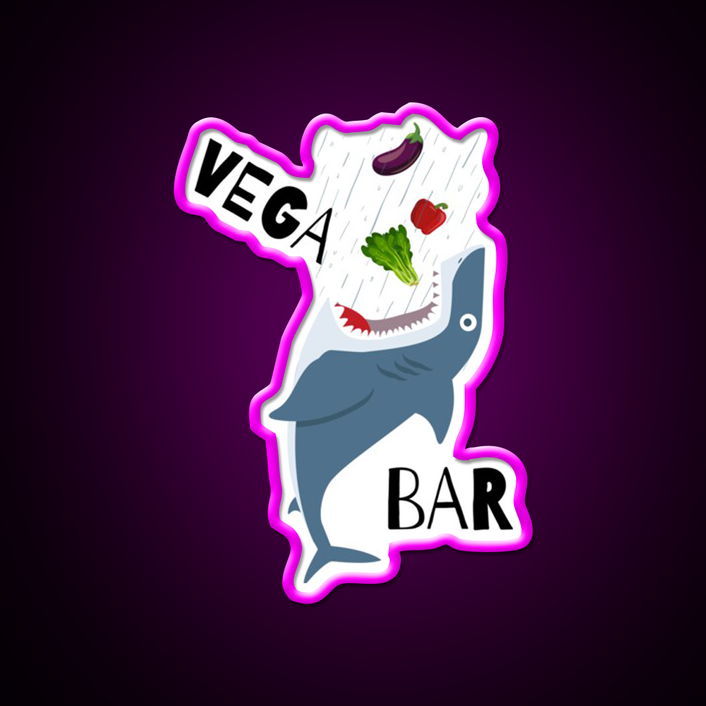 Vega Bar Man Cave Bar Led Neon Sign Rgb Color