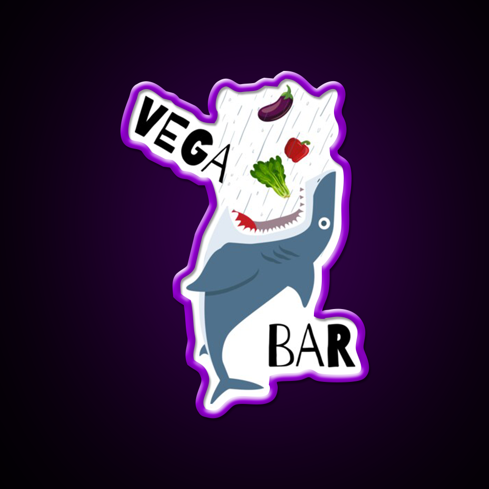 Vega Bar Man Cave Bar Led Neon Sign Rgb Color