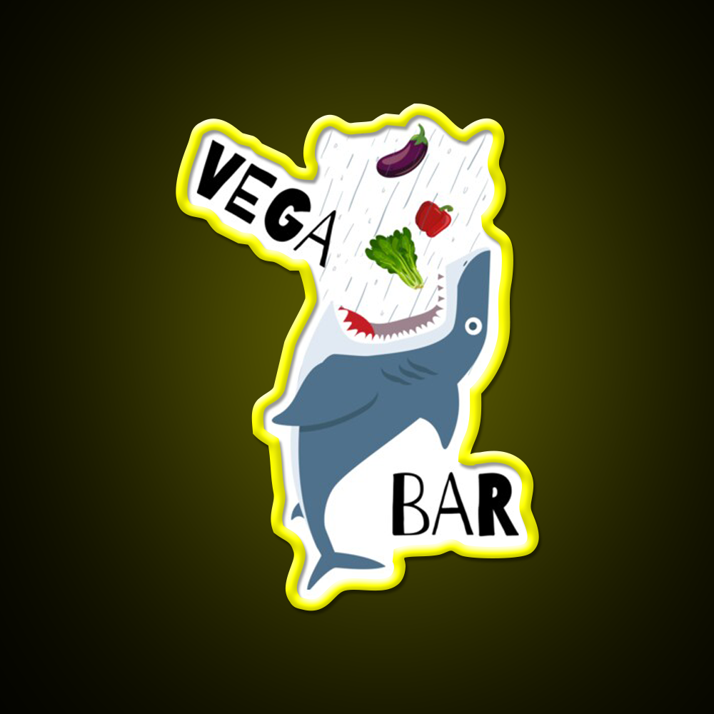 Vega Bar Man Cave Bar Led Neon Sign Rgb Color
