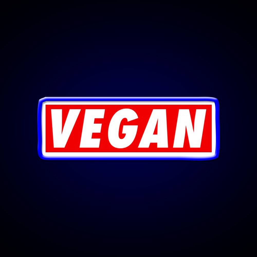 Vegan The Future Gym Fitness Led Neon Sign Rgb Color - LED neon sign view 5