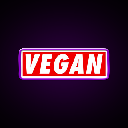 Vegan The Future Gym Fitness Led Neon Sign Rgb Color - LED neon sign view 9
