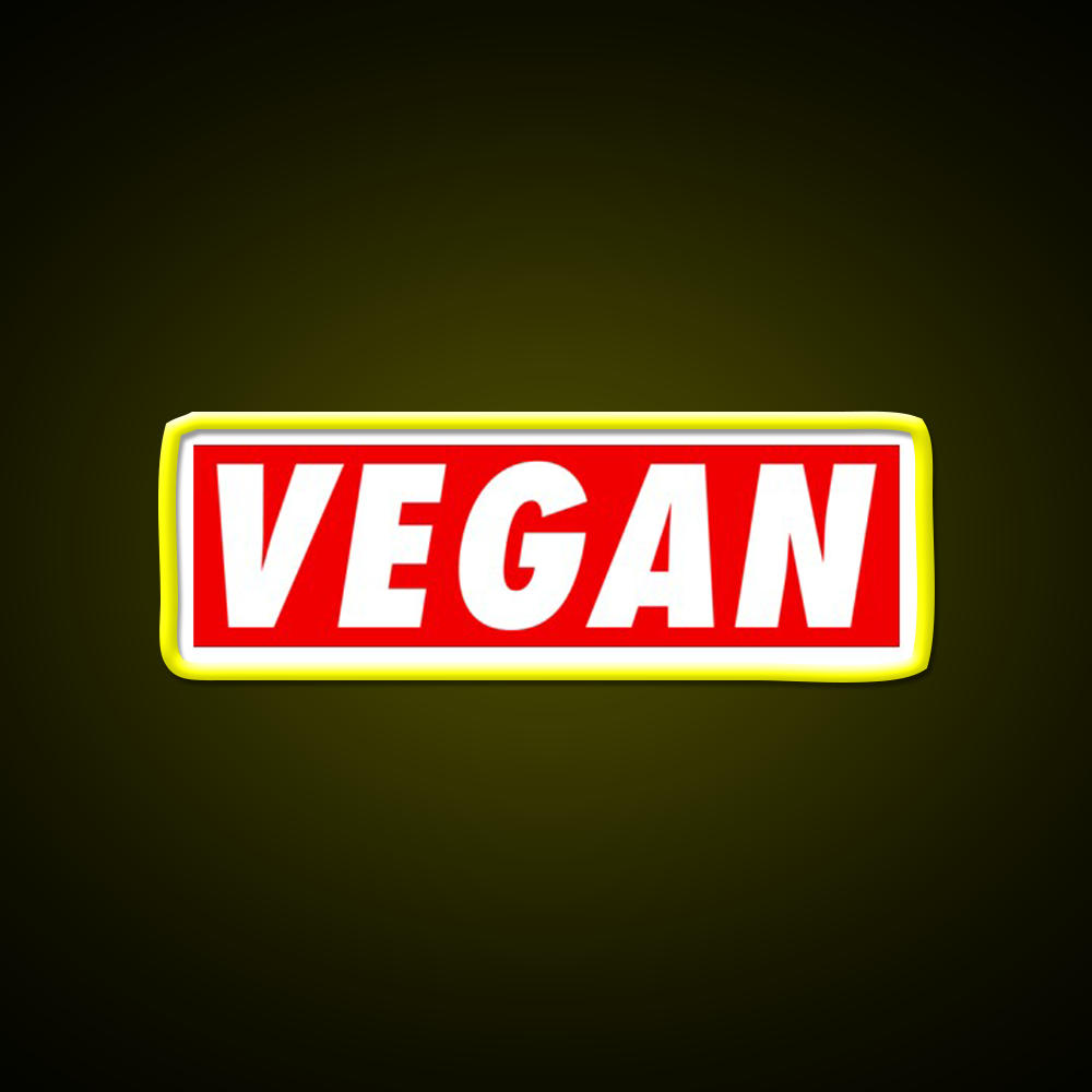 Vegan The Future Gym Fitness Led Neon Sign Rgb Color - LED neon sign view 7
