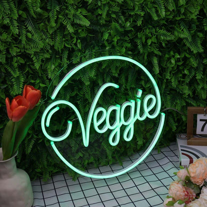 Veggie Green Led Neon Sign - Shineneon