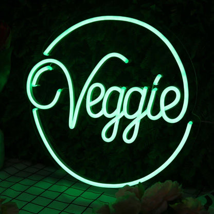 Veggie Green Led Neon Sign - Shineneon