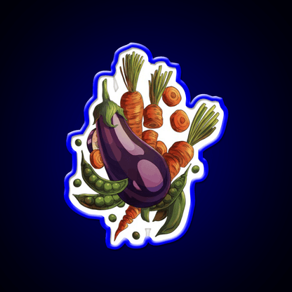 Veggies Snack Food Led Neon Sign Rgb Color - Shineneon