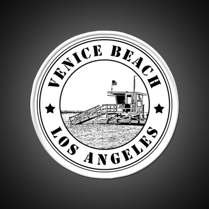 Venice Beach Los Angeles California Usa Baywatch Gym Fitness Led Neon Sign Rgb Color