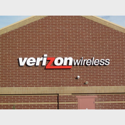 Verizon Wireless 3D Frontlit Channel Letters Led Light Sign - Shineneon