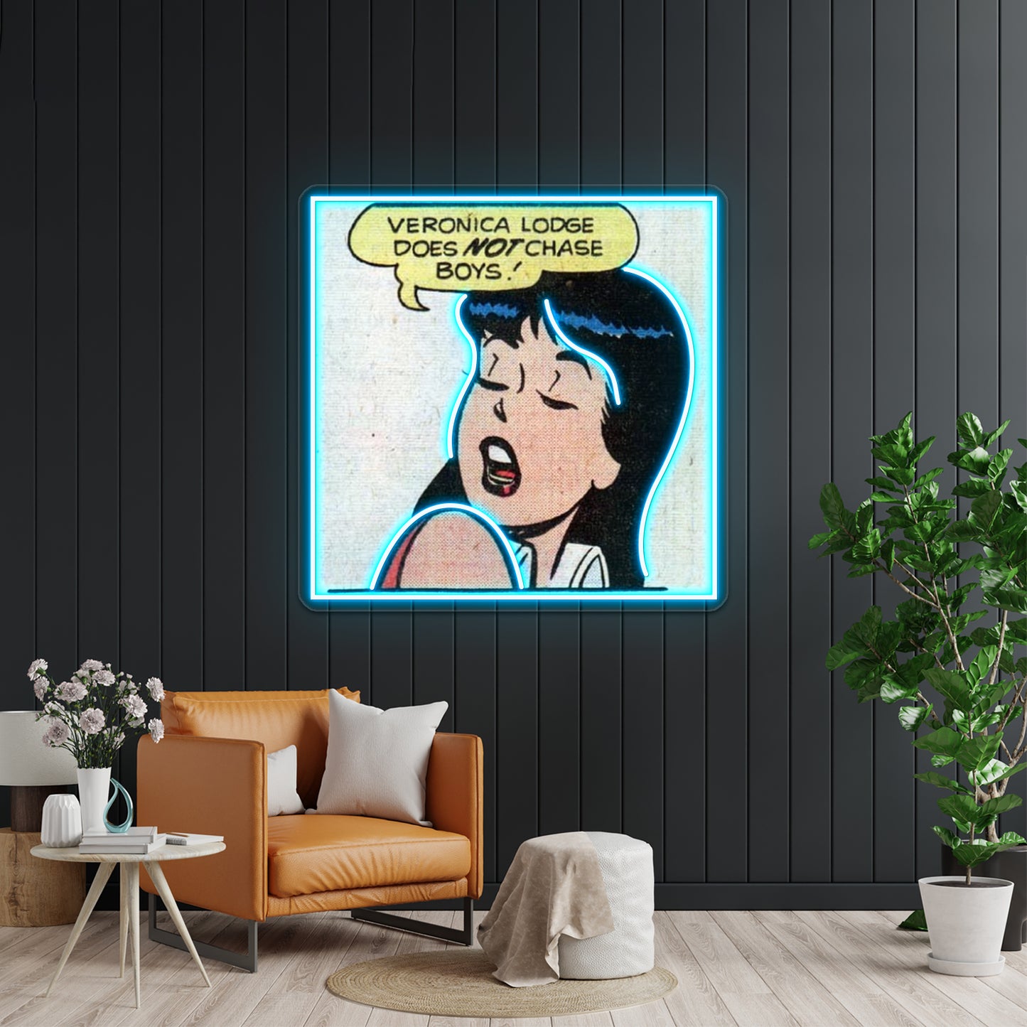 Veronica Lodge Archie Comics Artwork Neon Signs Custom