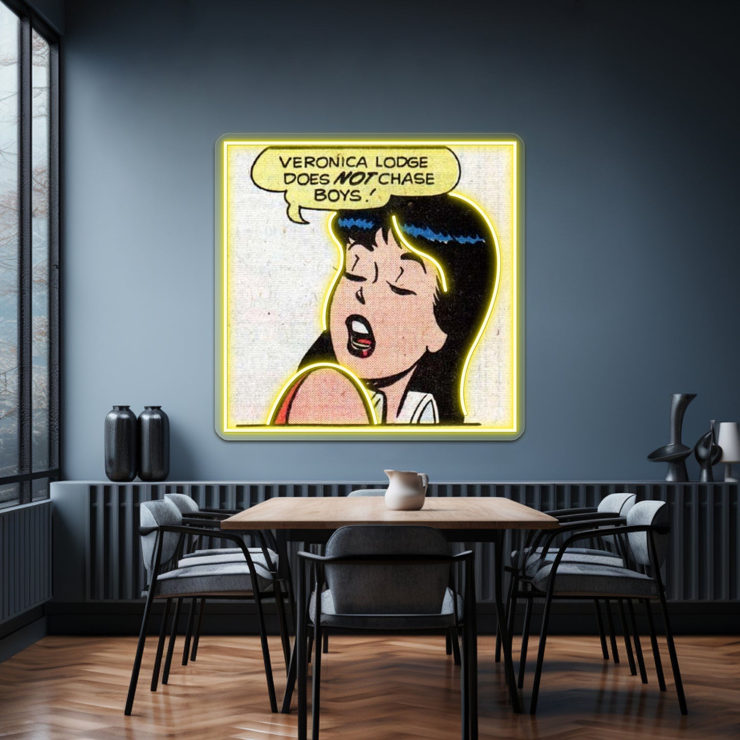 Veronica Lodge Archie Comics Artwork Neon Signs Custom