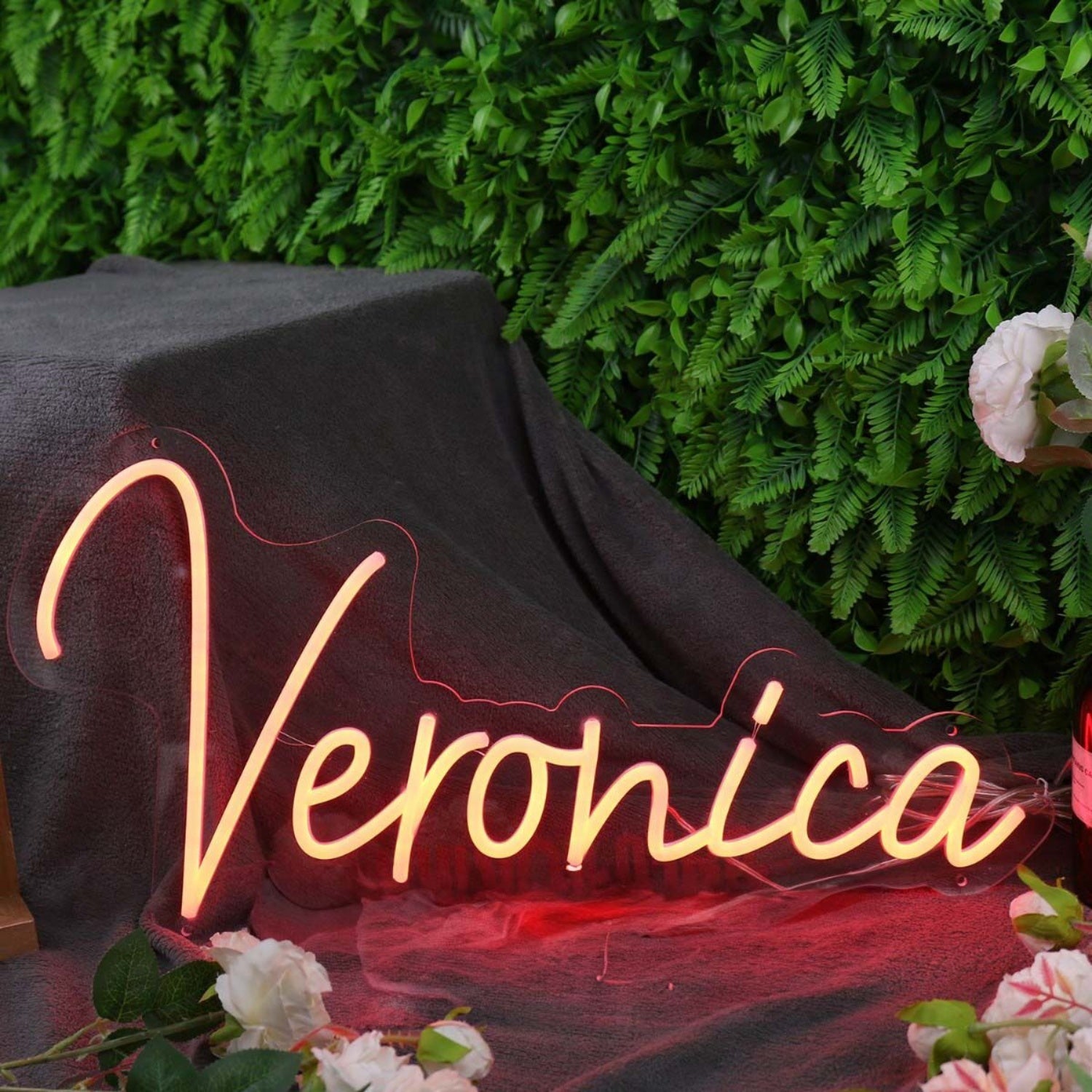 Veronica Orange Led Neon Sign - Shineneon