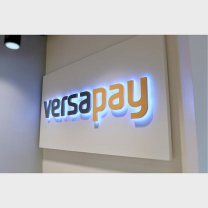 Versapay 3D Backlit Channel Letters Led Light Sign - Shineneon