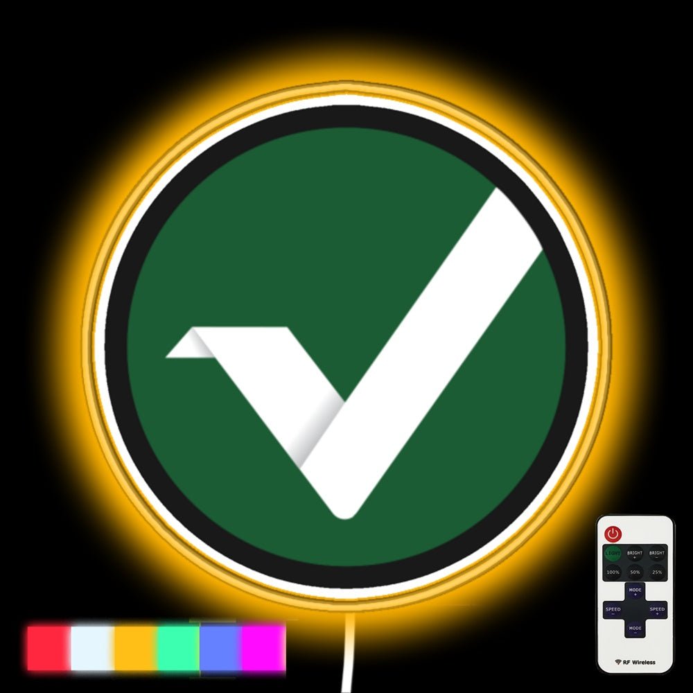 Vertcoin Crypto Led Neon Sign - Shineneon