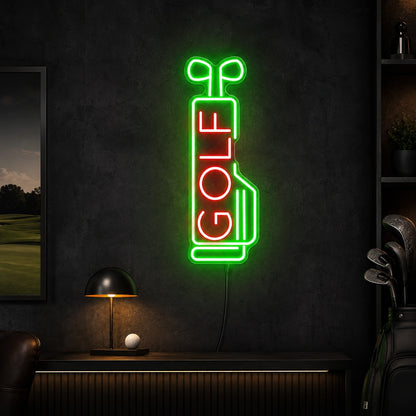 Vertical Golf Neon Sign LED Neon Sign high-converting product image