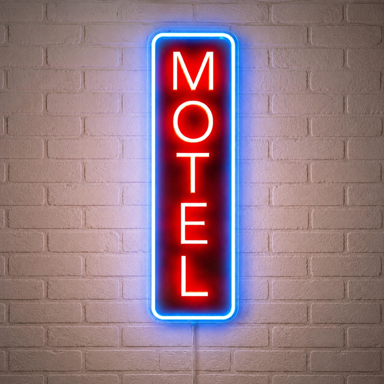 Vertical Motel Wall Neon Sign LED Neon Sign high-converting product image