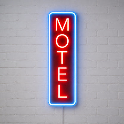 Vertical Motel Wall Neon Sign LED Neon Sign main product image