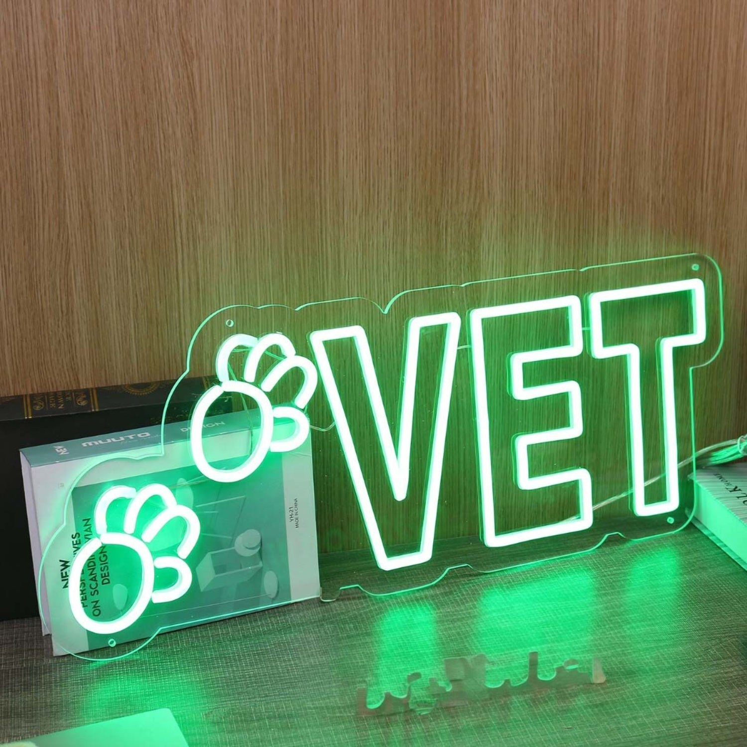 Vet Green Led Neon Sign - Shineneon