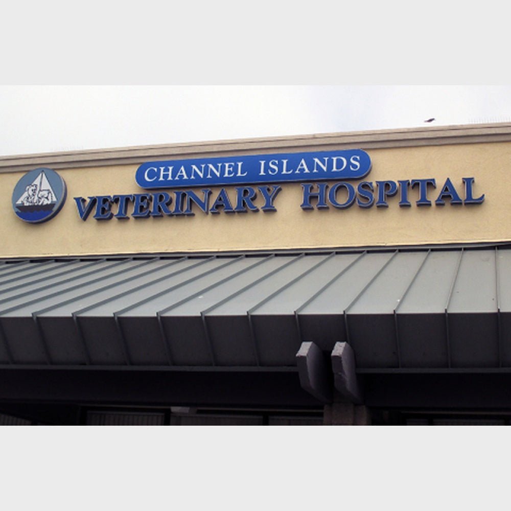 Veterinary Hospital Channel Island 3D Frontlit Channel Letters Led Light Sign - Shineneon