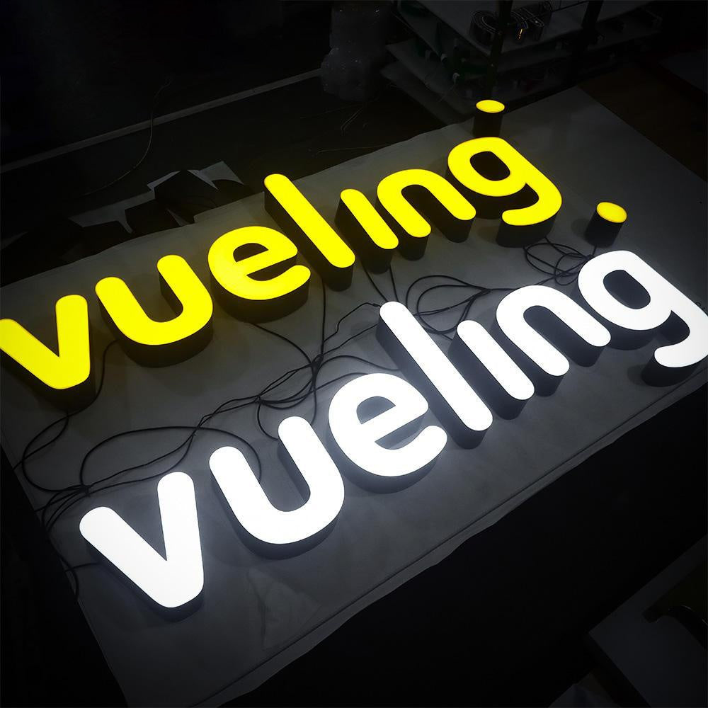 Veuling 3D Frontlit Letters Metal Led Sign