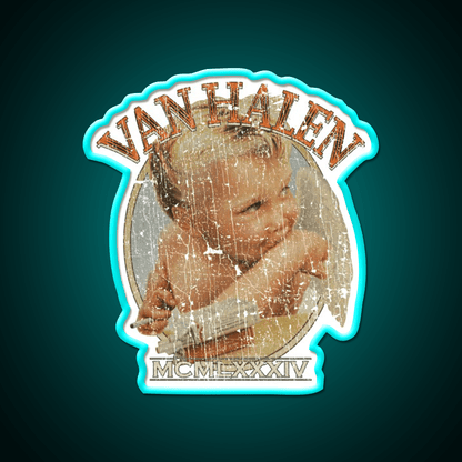 Vh Angel 1984 Hemp Inspired Green Leaf Led Neon Sign Rgb Color - Shineneon