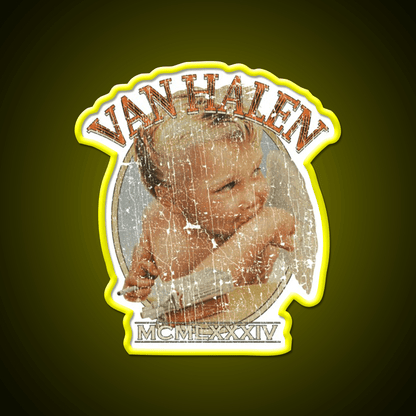 Vh Angel 1984 Hemp Inspired Green Leaf Led Neon Sign Rgb Color - Shineneon
