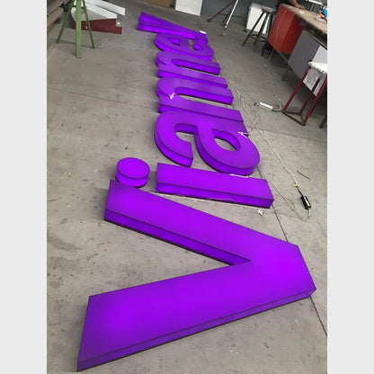 Vianne 3D Frontlit And Backlit Channel Letter Led Light Sign
