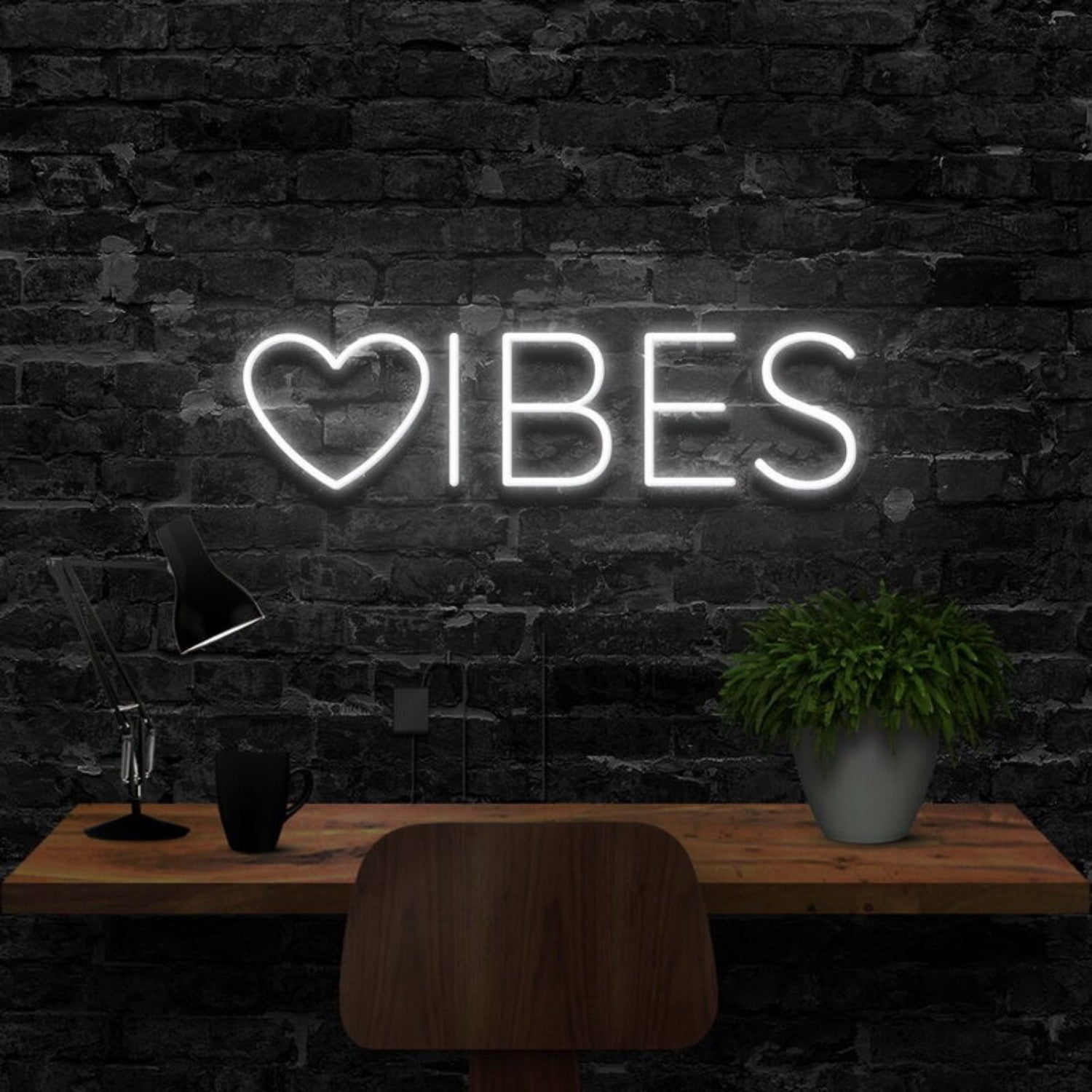 Vibes Led Neon Sign For Positive Spaces - Shineneon