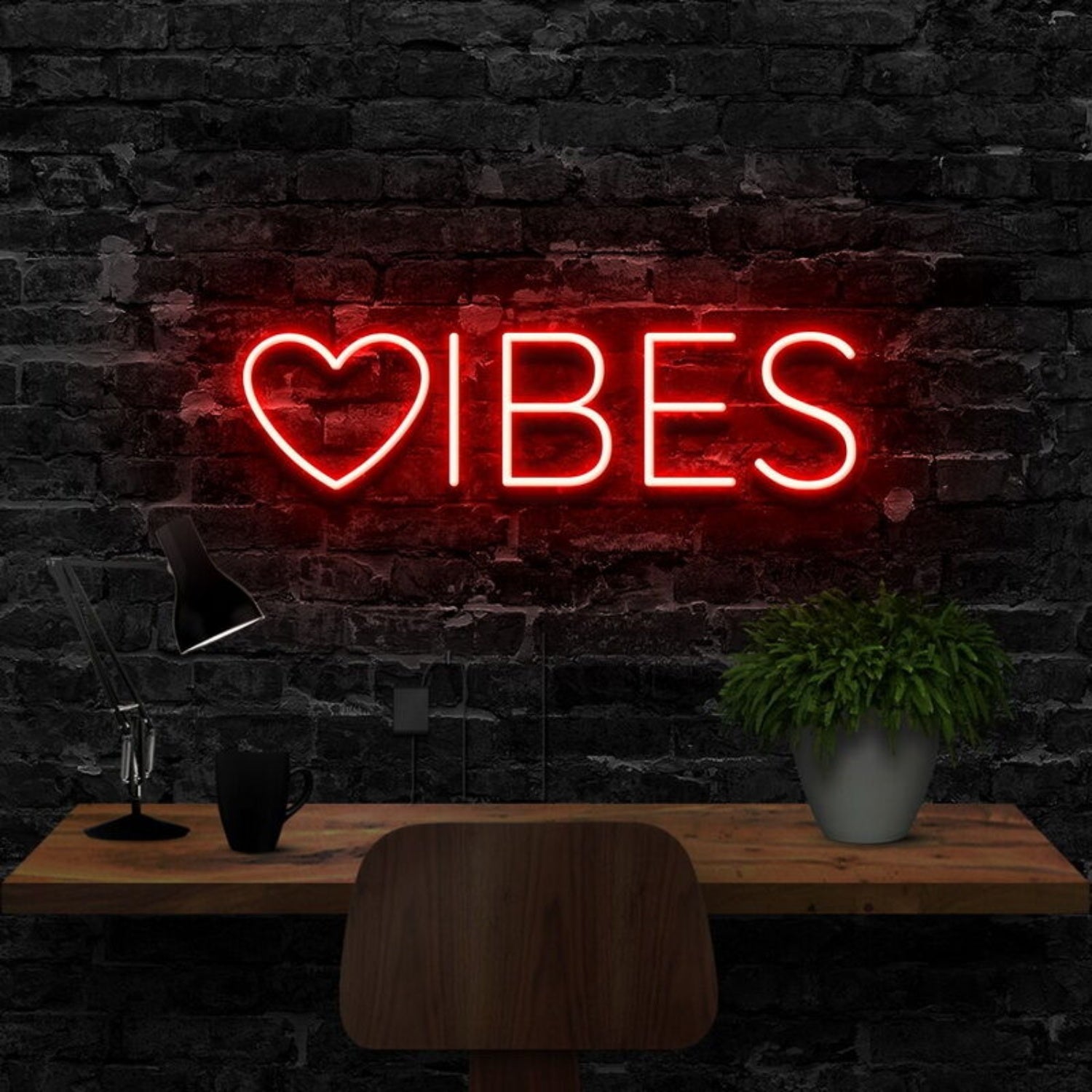 Vibes Led Neon Sign For Positive Spaces - Shineneon