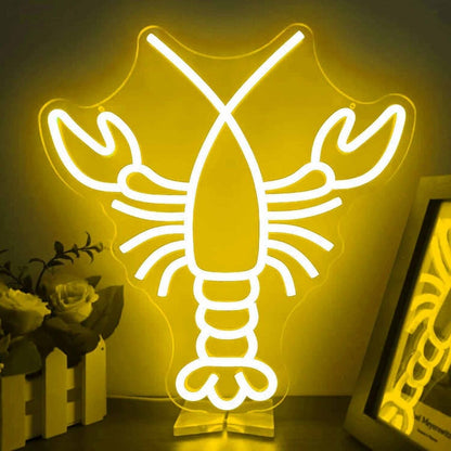 Vibrant Lobster Led Neon Sign - Shineneon