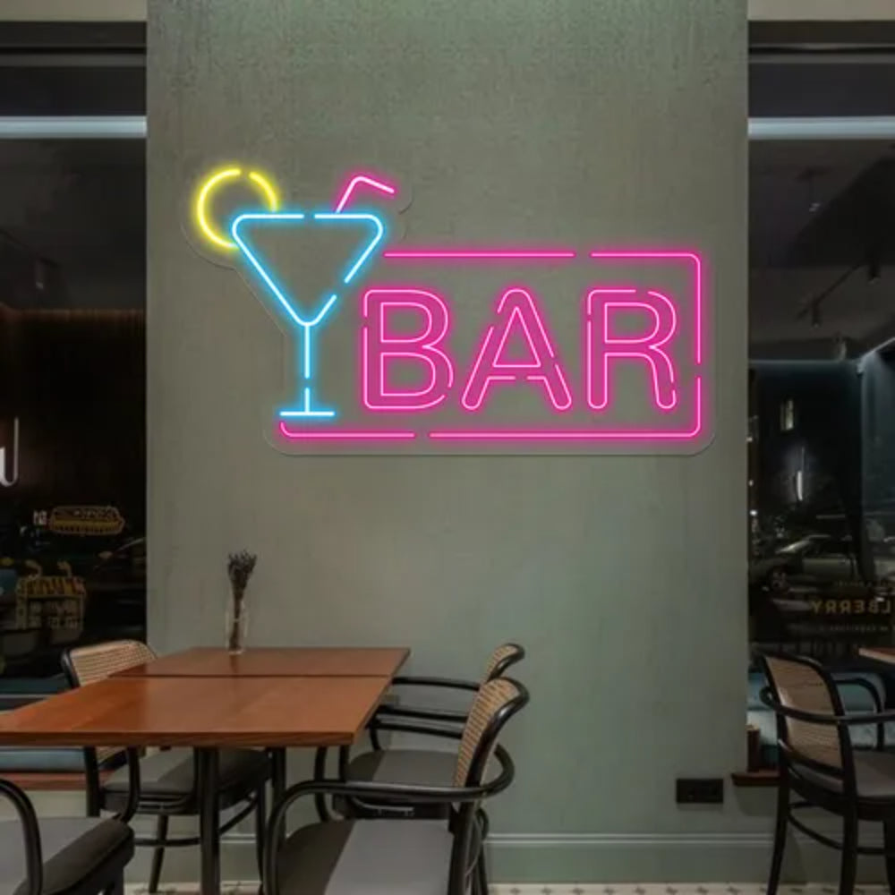 Vibrant Martini Neon Bar Sign | Shineneon