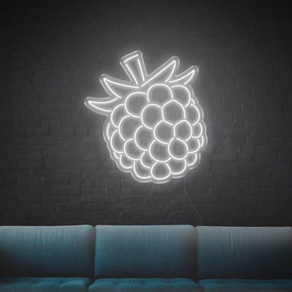 Vibrant Purple Raspberry Led Neon Sign For Home Cafe Wall Art | Shineneon