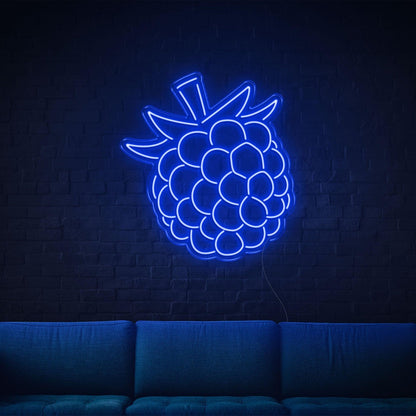 Vibrant Purple Raspberry Led Neon Sign For Home Cafe Wall Art | Shineneon