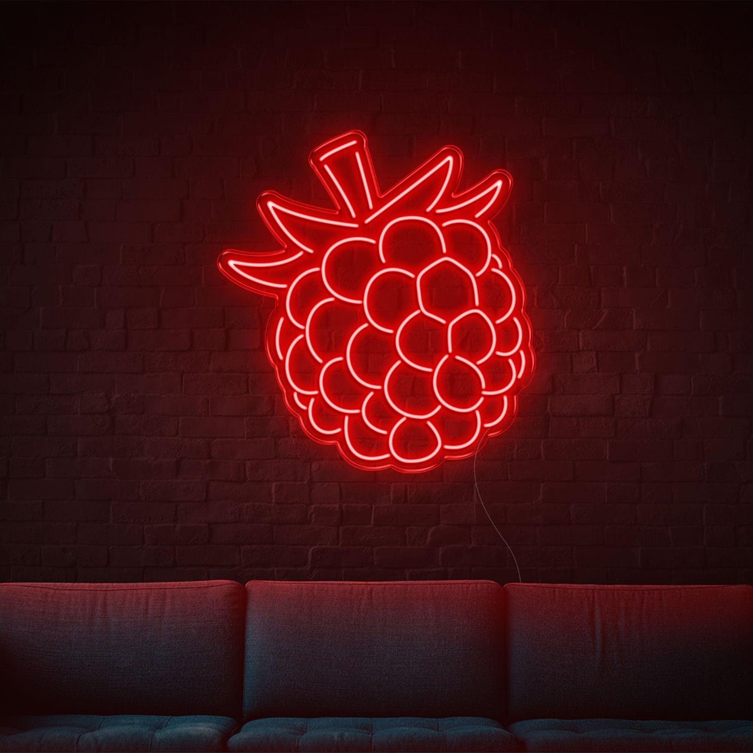 Vibrant Purple Raspberry Led Neon Sign For Home Cafe Wall Art | Shineneon