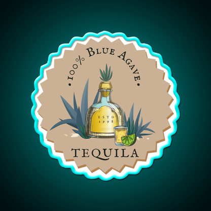 Vibrant Tequila Party Drink Tequila Led Neon Sign Rgb Color - Shineneon