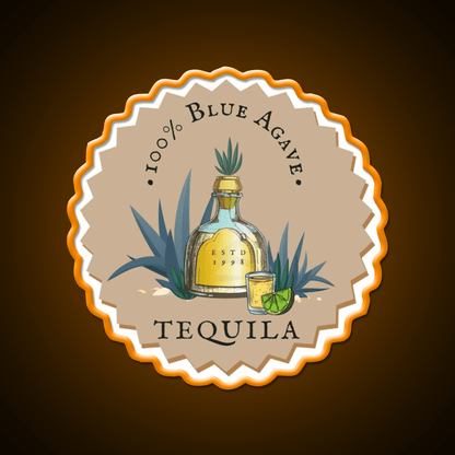 Vibrant Tequila Party Drink Tequila Led Neon Sign Rgb Color - Shineneon