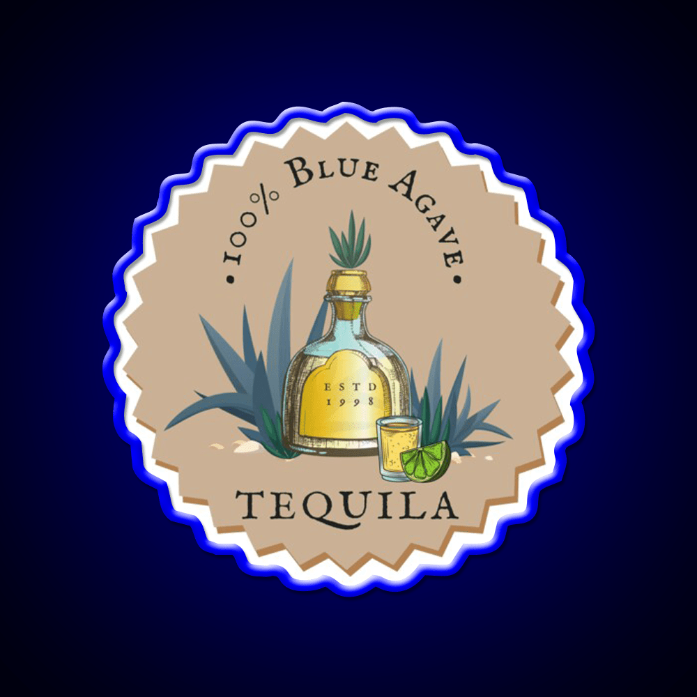 Vibrant Tequila Party Drink Tequila Led Neon Sign Rgb Color - Shineneon