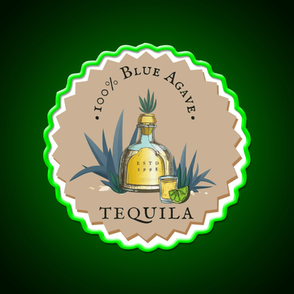 Vibrant Tequila Party Drink Tequila Led Neon Sign Rgb Color - Shineneon