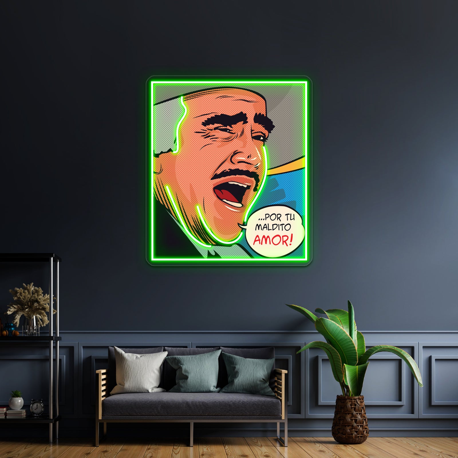 Vicente Fernandez Artwork Neon Signs Custom | Shineneon