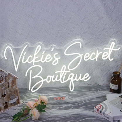 Vickieds Secret Boutigue Led Neon Sign - Shineneon
