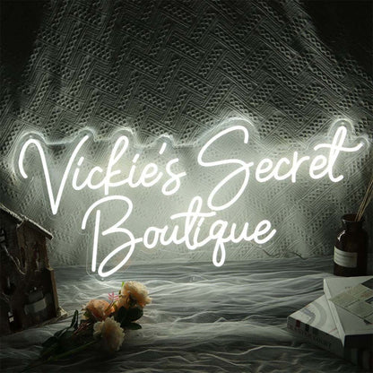 Vickieds Secret Boutigue Led Neon Sign - Shineneon