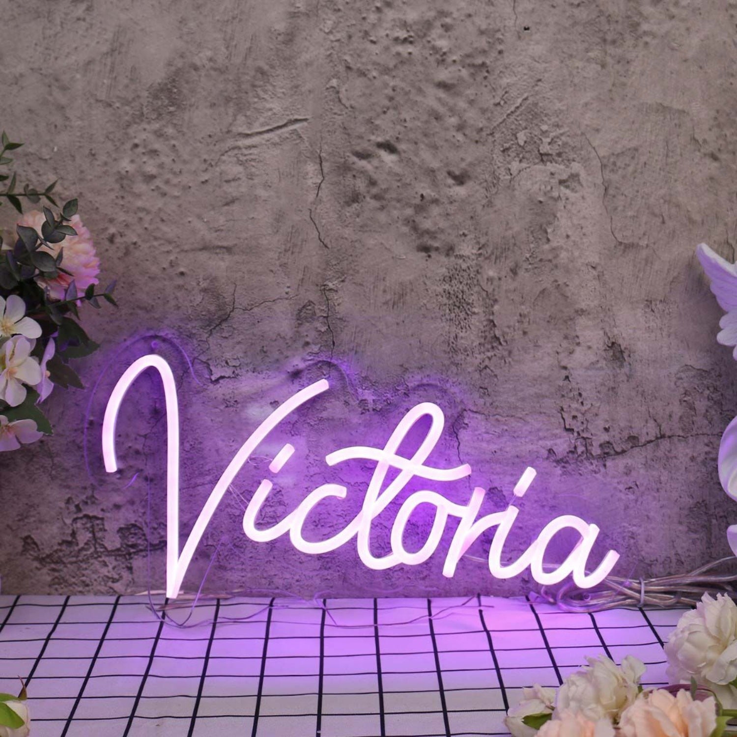 Victoria Purple Led Neon Sign - Shineneon