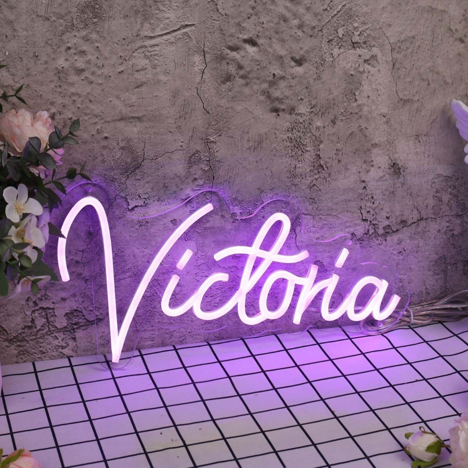 Victoria Purple Led Neon Sign - Shineneon