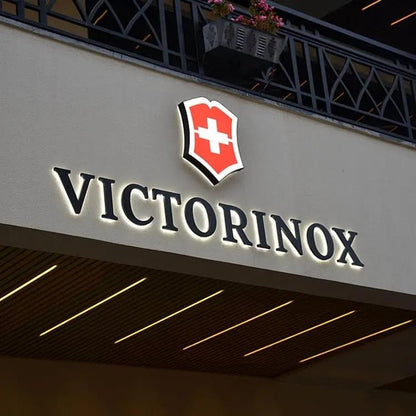 Victorinox 3D Backlit Letters Business Metal Led Sign - Shineneon