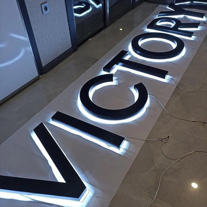 Victory 3D Backlit Channel Letters Led Light Sign - Shineneon