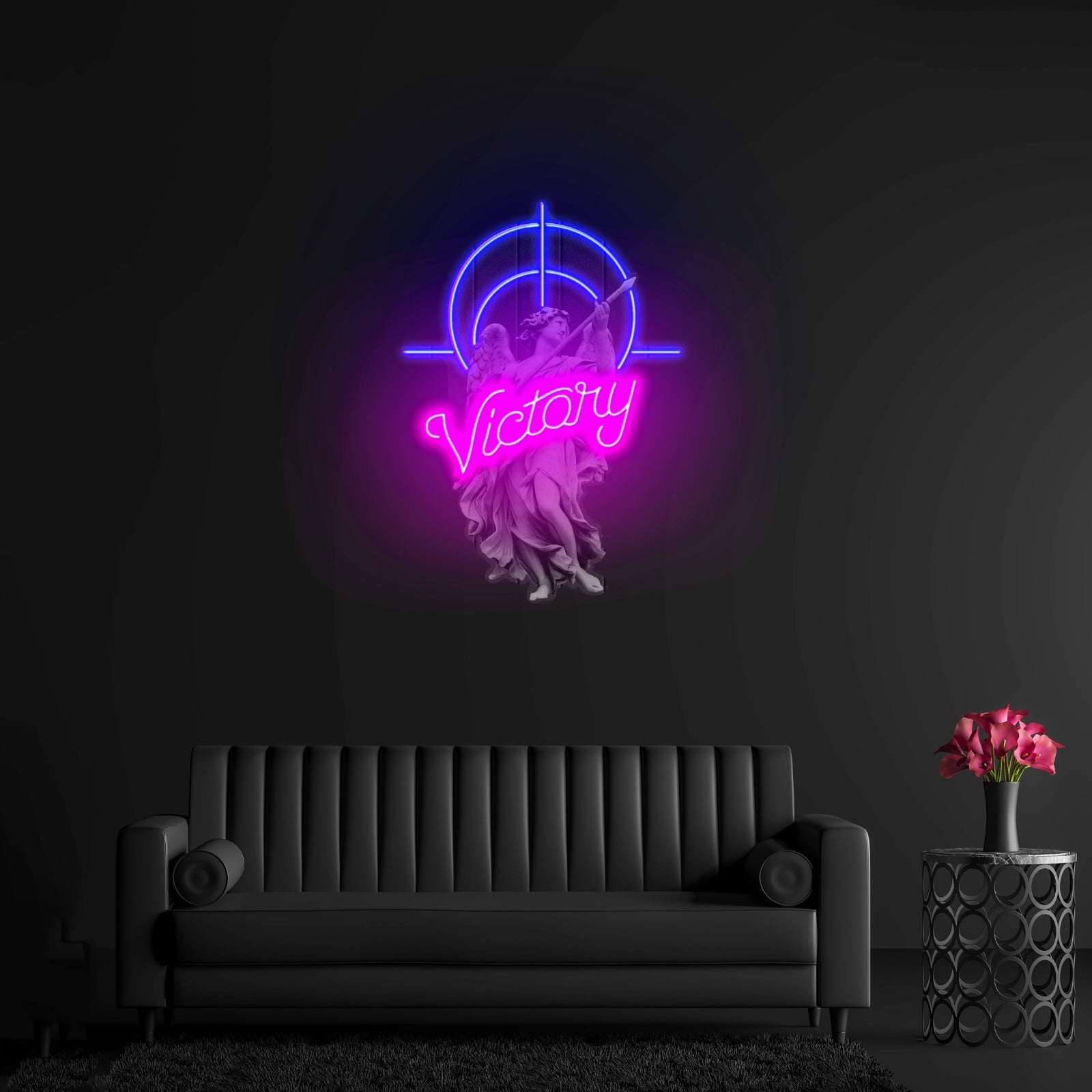 Victory Angel Custom Led Signs Artwork For Sale - Shineneon