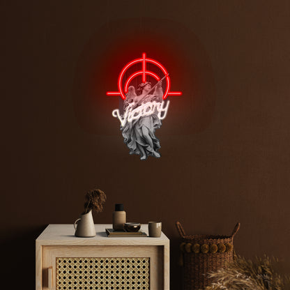 Victory Angel Custom Led Signs Artwork For Sale