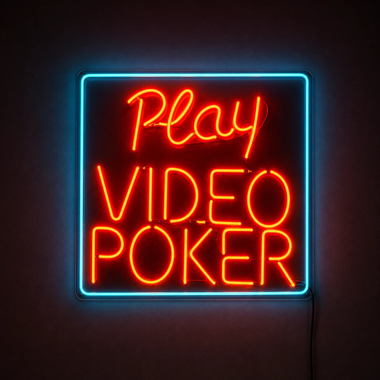 Video Poker Neon Sign LED Neon Sign high-converting product image