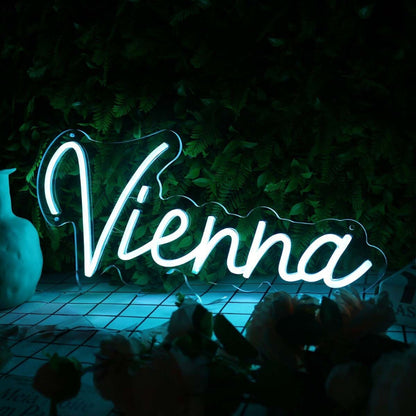 Vienna Blue Led Neon Sign - Shineneon