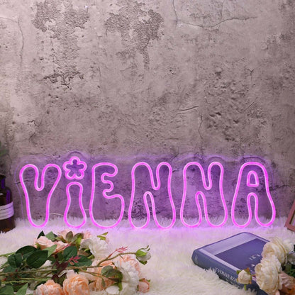 Vienna Purple Led Neon Sign - Shineneon